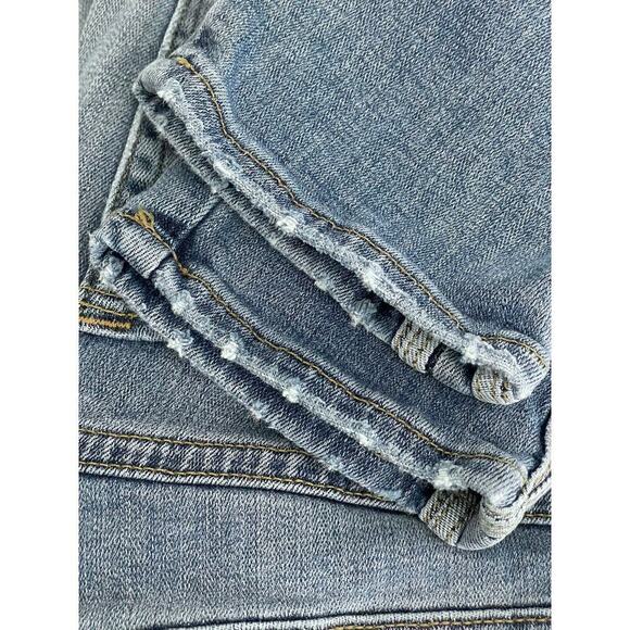 Good American Good Waist Athletic Stripe Jeans High Rise Skinny Leg Size 6 / 28 - Picture 15 of 16